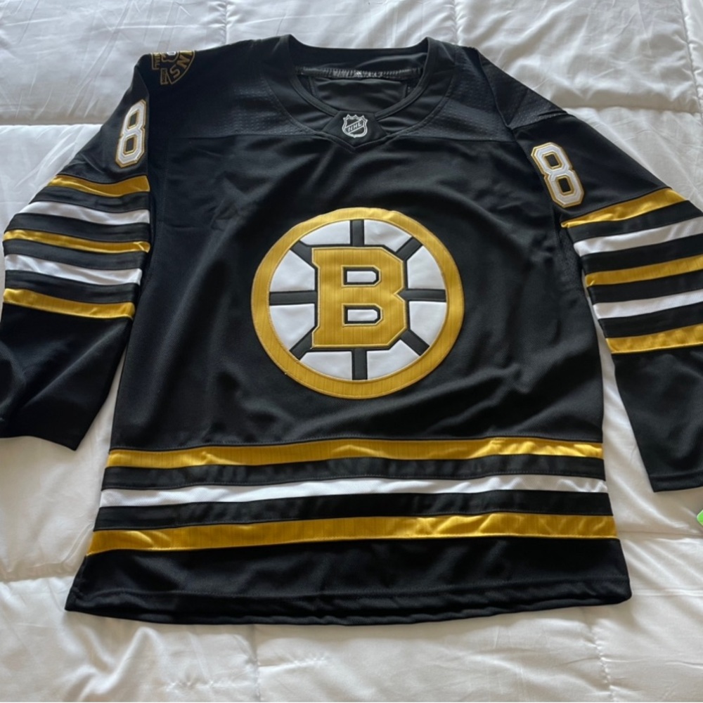 David Pasternak Bruins Jersey